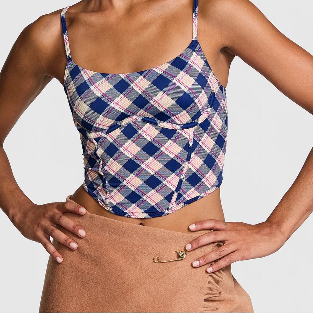 Victoria’s Secret Pink
THE CINCHED MICRO CORSET TOP